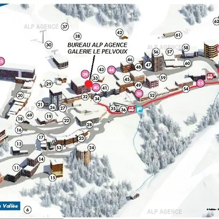 Le Serro Torre - 2/3 Pieces 6/7 Pers - Le Cerro Torre - 036ct - Plagne Centre Mae-5954 * La Plagne
